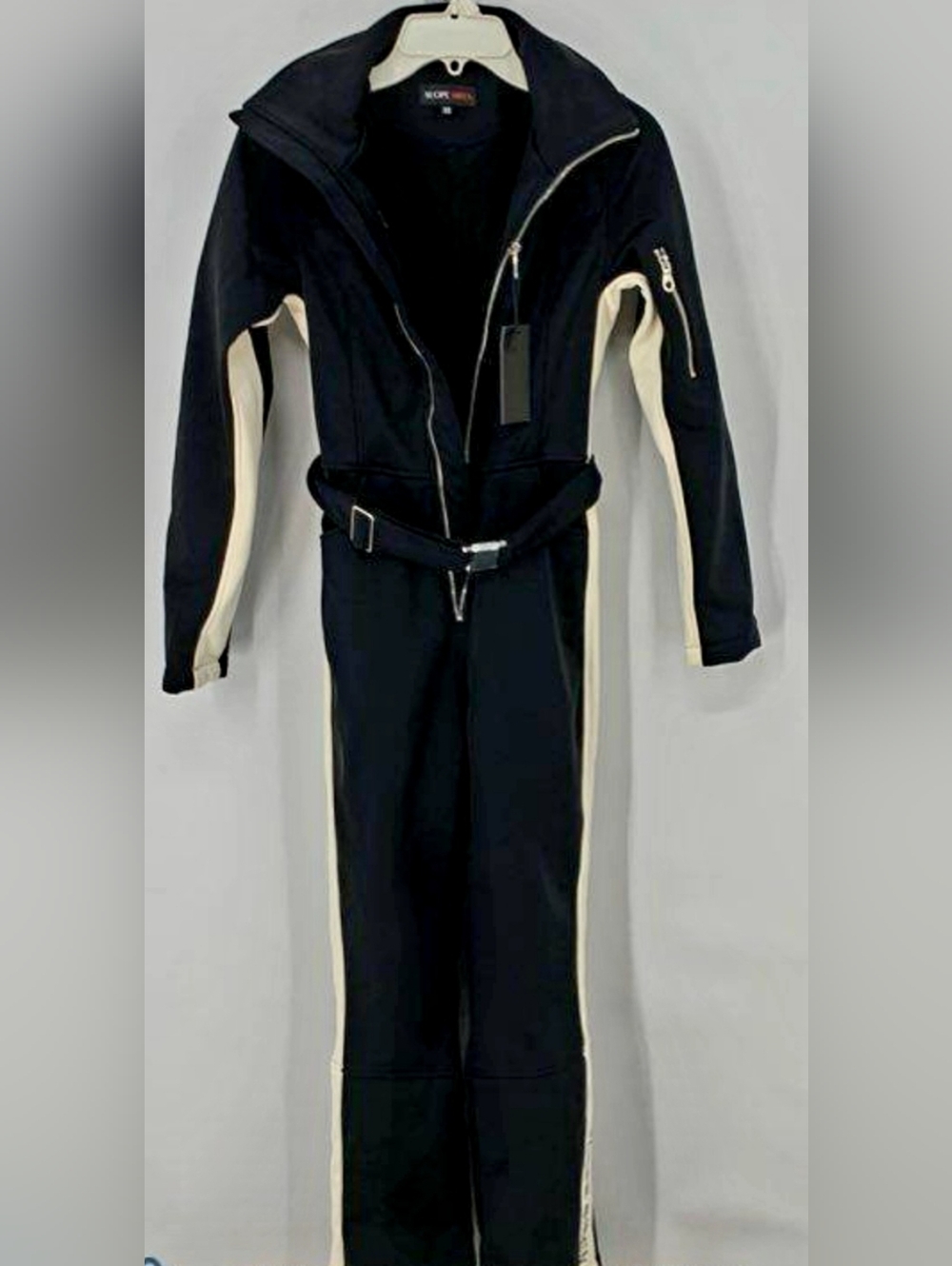 NWT Womens Slope Siren Ski Suit Black Diamond/Cream size XS